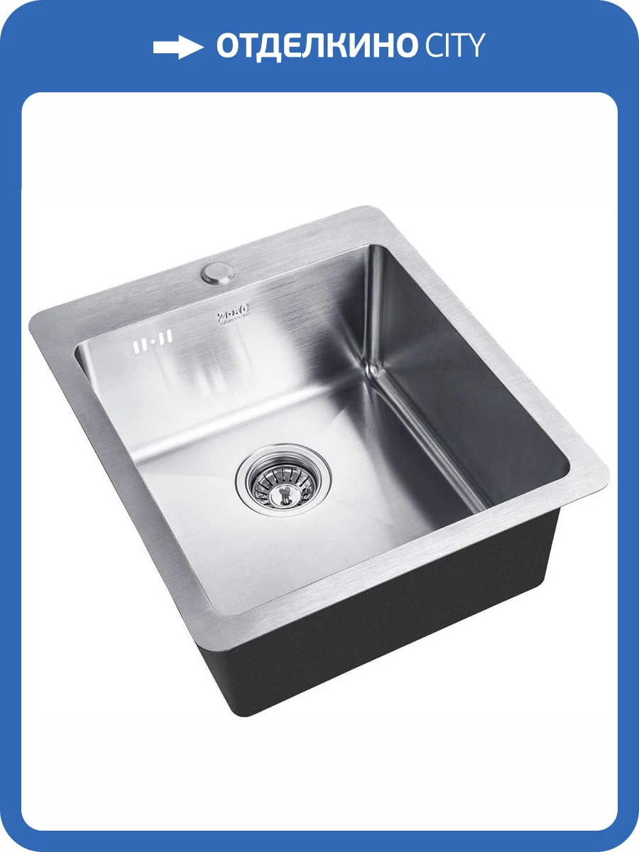 Мойка кухонная Zorg Inox HD 4551 фото 3