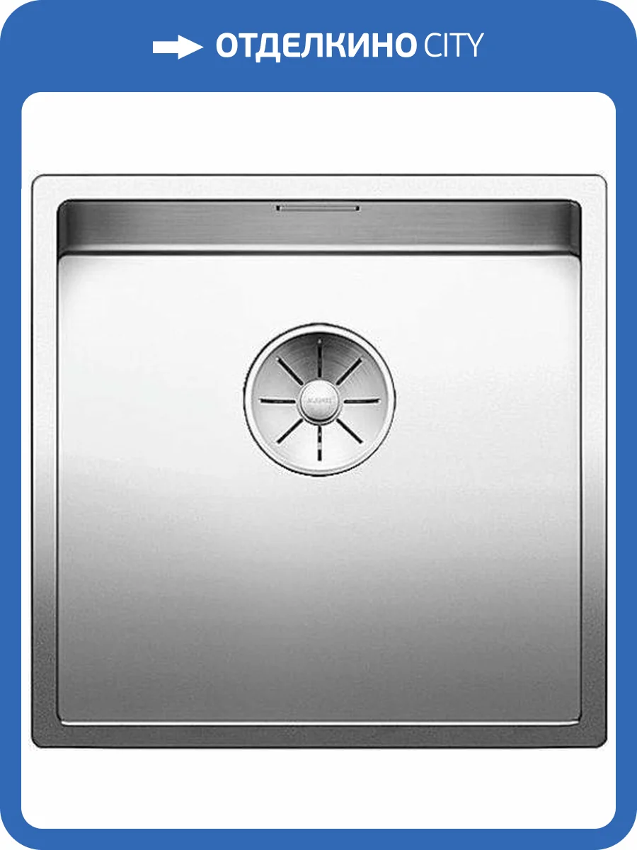 Мойка кухонная Blanco Claron 400-U 521573 нержавеющая сталь фото 6