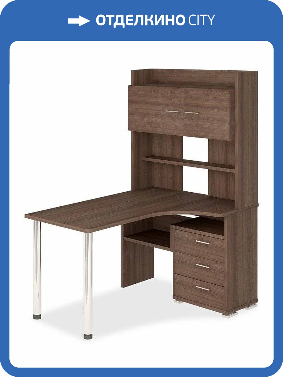 Стол компьютерный Merdes Домино MER_SR-133-SH-PRAV фото 3