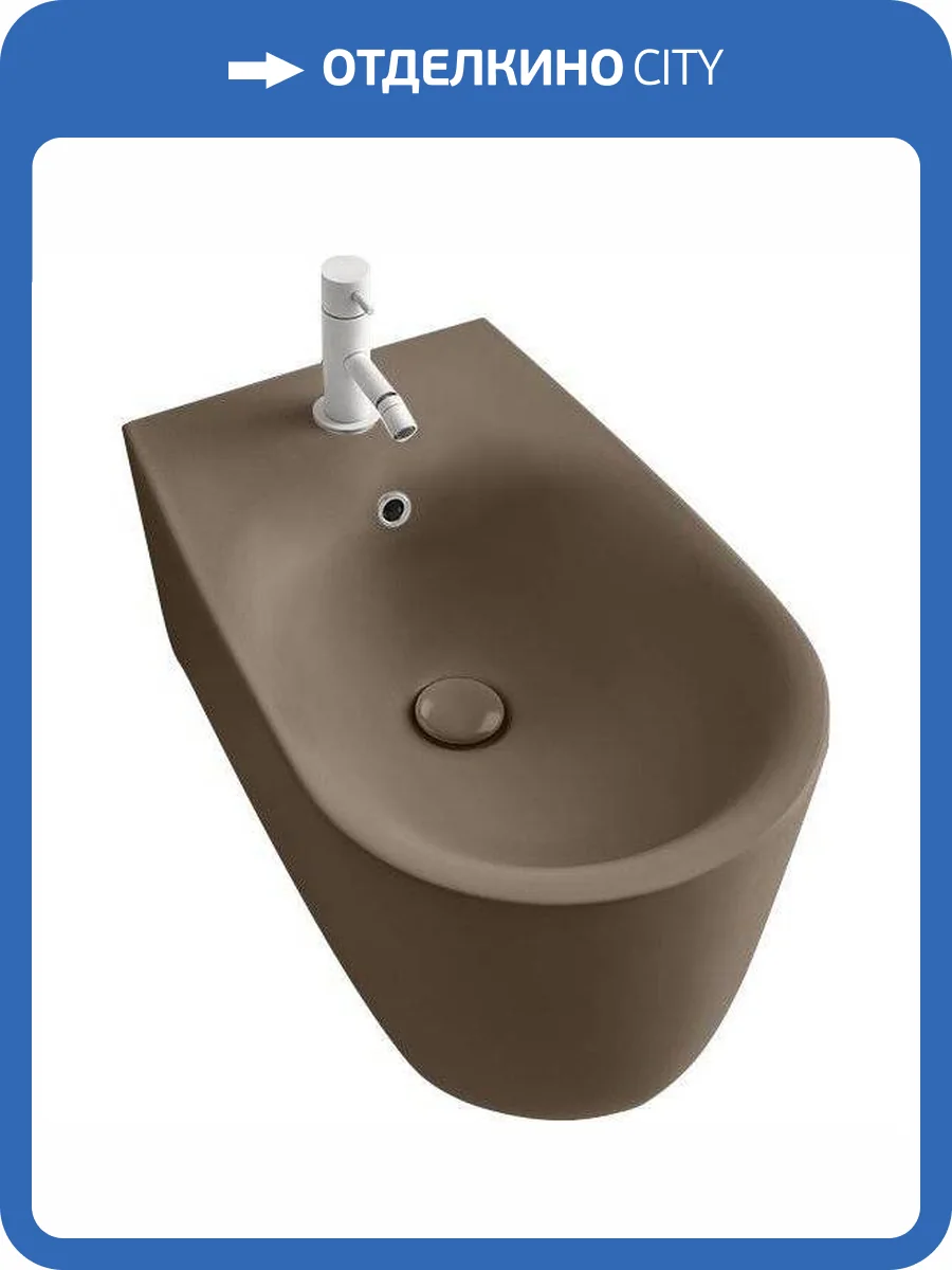 Биде подвесное Kerasan Nolita 532588*1 bruno matt фото 3