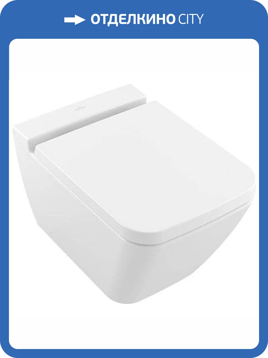 Унитаз подвесной Villeroy&Boch Finion 4664R0R1 alpin, ceramicplus фото 16