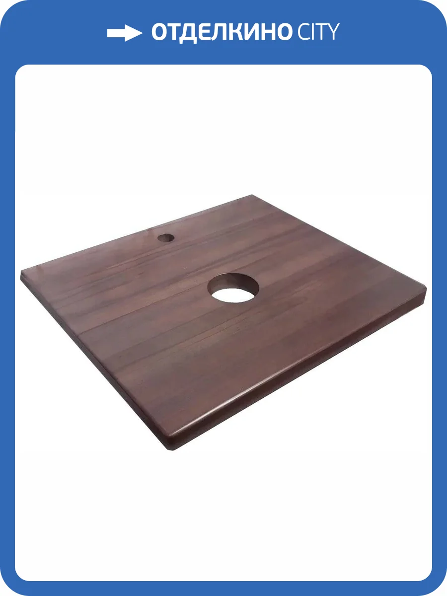 Столешница Jorno Wood 60, темное дерево фото 6