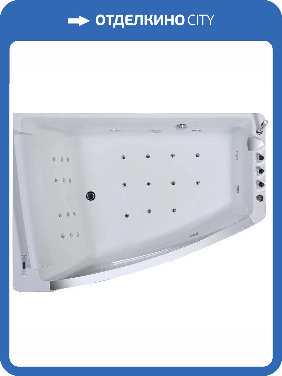 Акриловая ванна Orans BT-65109 65109L0 170x120 левая фото 6