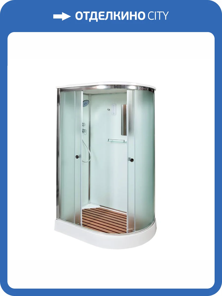 Душевая кабина AvaCan D012SLEL с электрикой, 120x90x220 фото 14