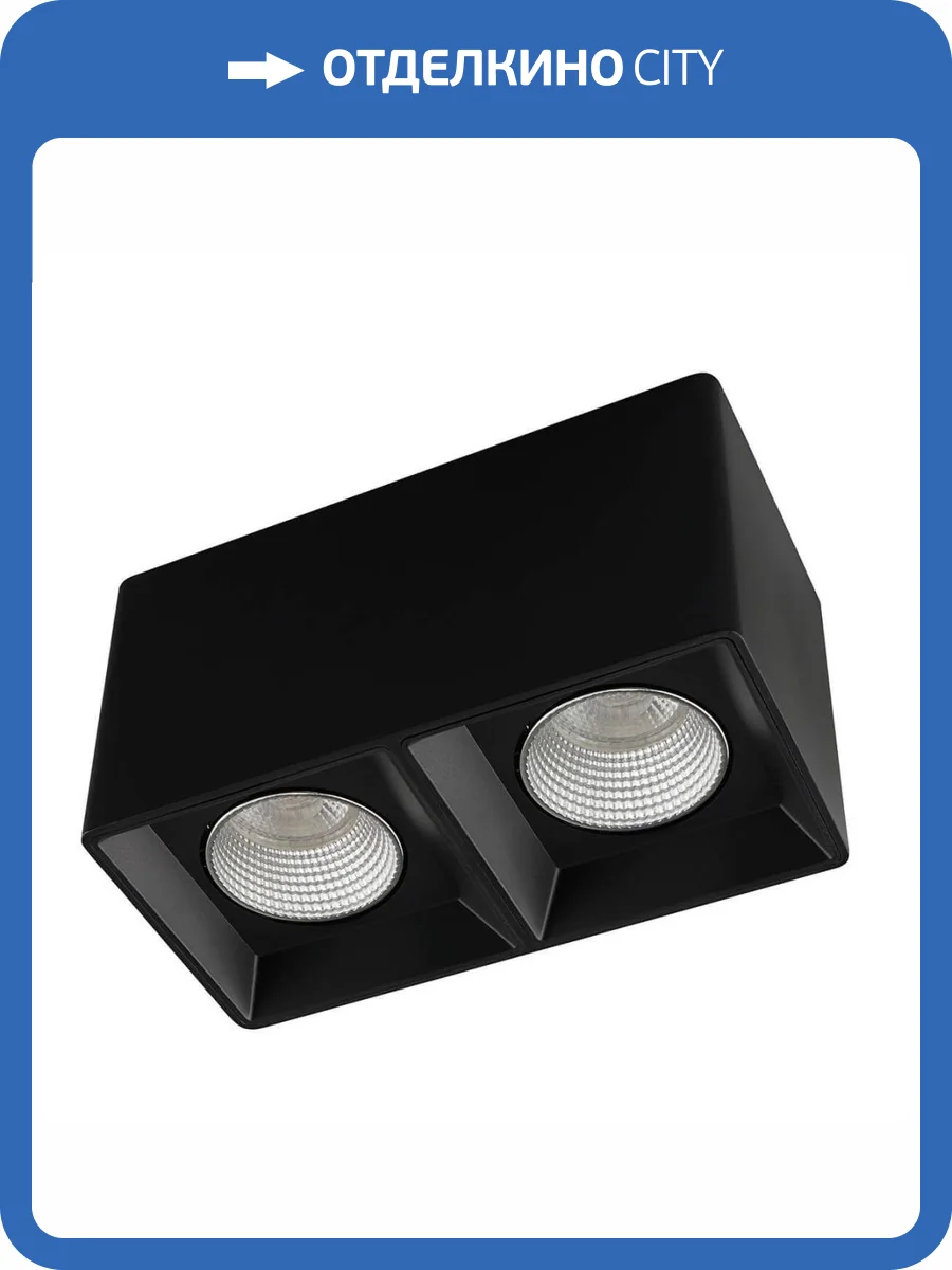 Накладной светильник Denkirs DK3085-BK+CH фото 3