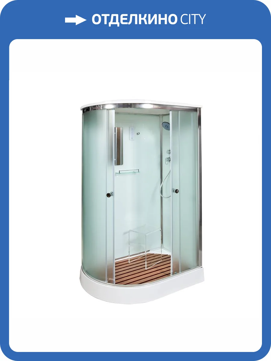 Душевая кабина AvaCan D012SREL с электрикой, 120x90x220 фото 14