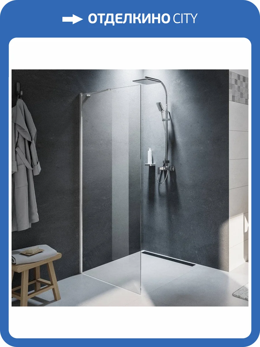 Душевая перегородка Riho Novik Z400 80 см фото 5