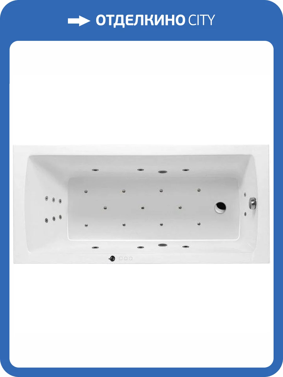 Акриловая ванна Excellent Aquaria WAEX.AQU17.ULTRA.CR 170x75 фото 5