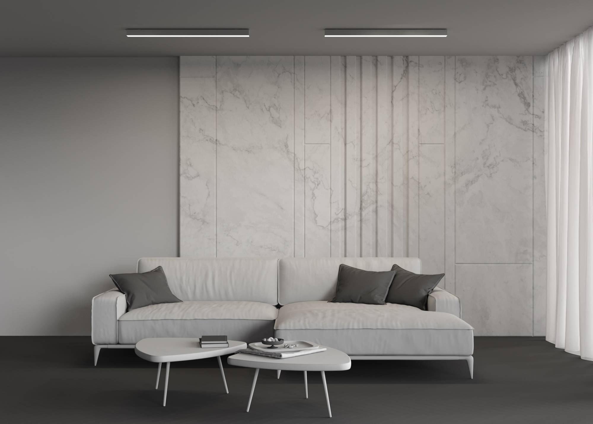 Потолочный линейный светодиодный светильник Technical LL311020 фото 7