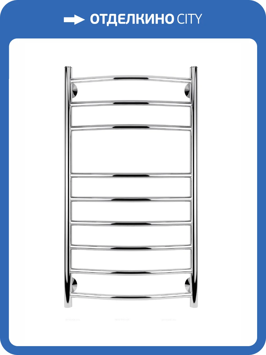Полотенцесушитель электрический Secado Милан 4603759409184 5 100x50, R, хром фото 3