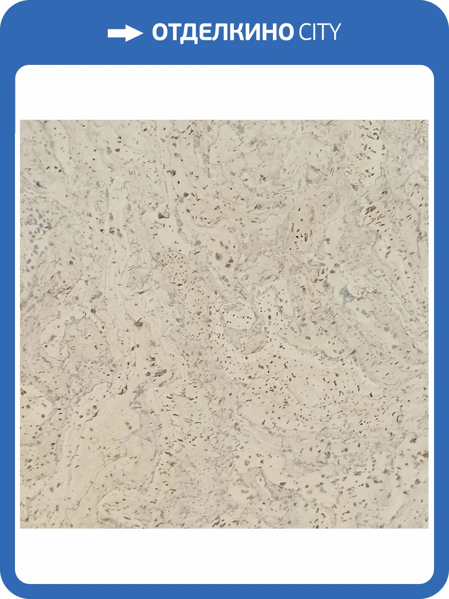 Пробковое покрытие IberCork Толедо крем 6 VG Клеевое 600x300x6 фото 2