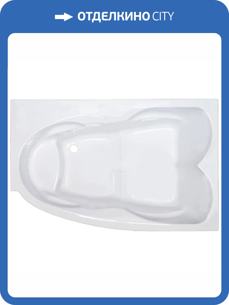 Акриловая ванна Royal Bath Shakespeare RB652100K-R 170x110 с каркасом фото 4