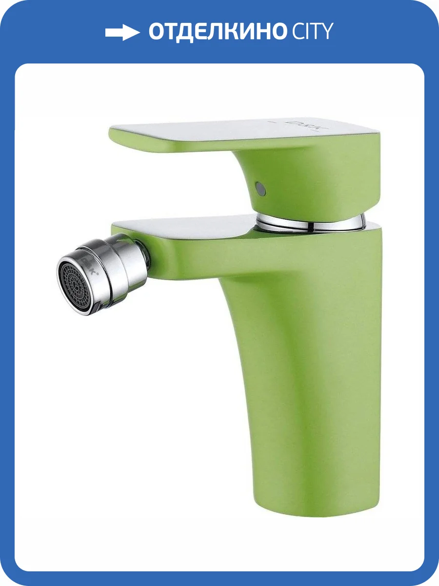 Смеситель для биде D&K Berlin Humboldt DA1432212 зеленый фото 4