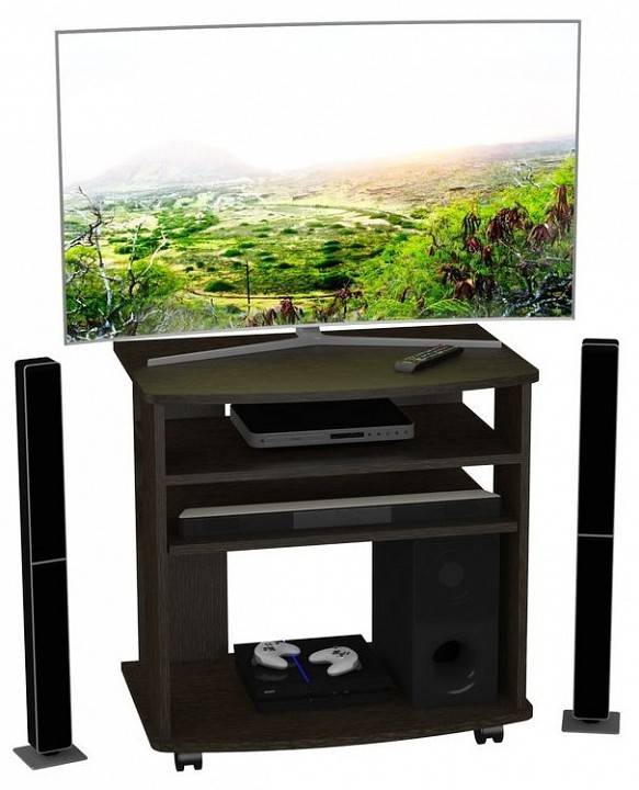 Тумба под ТВ МФ Jazz ТВ 3В ТВ-3В Венге