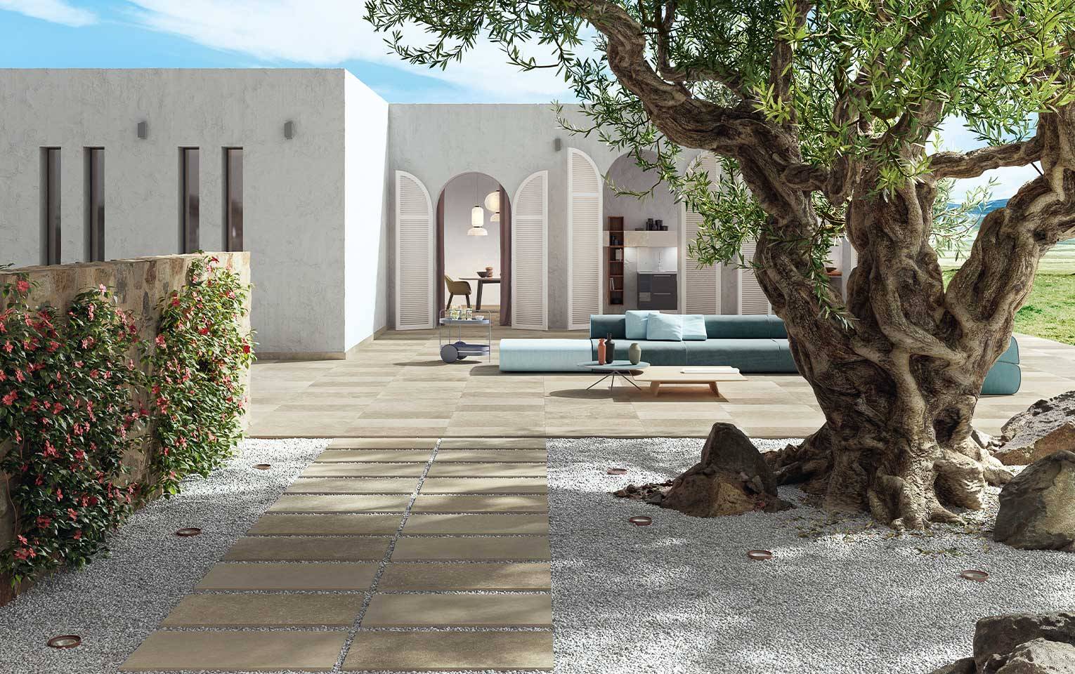 Керамогранит Cerdomus Pietra Di Ostuni 79477 Grigio 60x60 фото 7