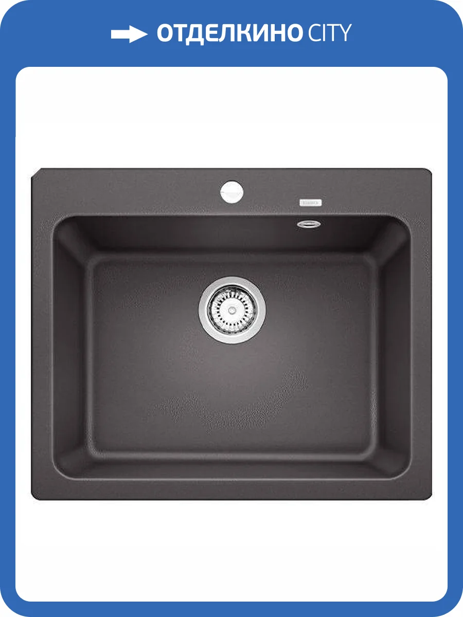 Мойка кухонная Blanco Naya 6 519639 темная скала фото 5