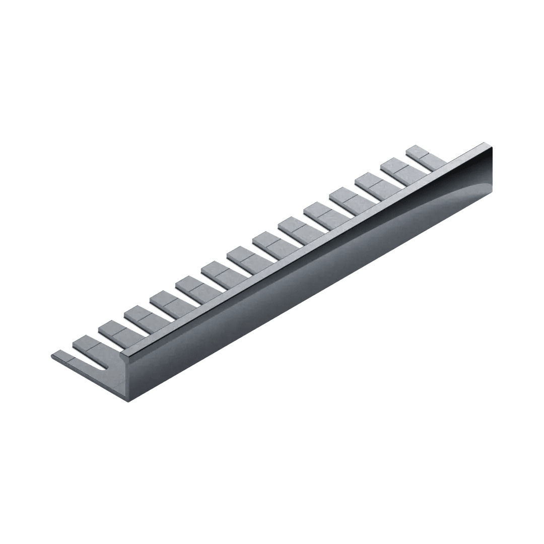 Профиль L-образный гибкий Neexy pv04-03 BS серебро блестящее 270x0.8x2.15