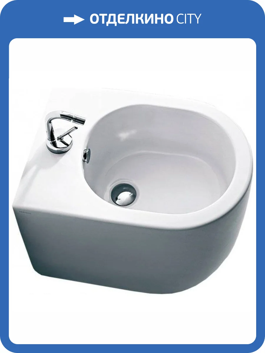 Биде напольное Kerasan Flo 312001*1 фото 6