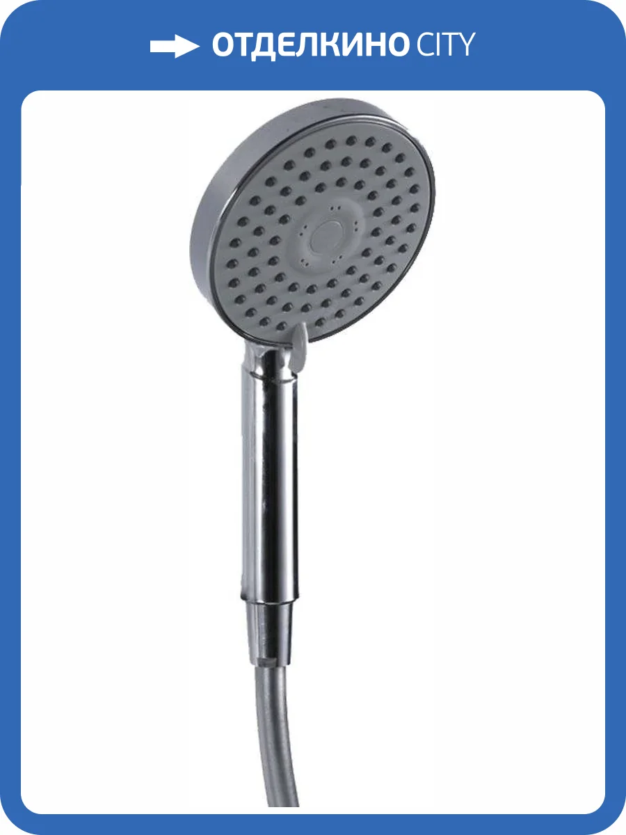 Лейка для душа Bravat P7075C-RUS хром фото 3