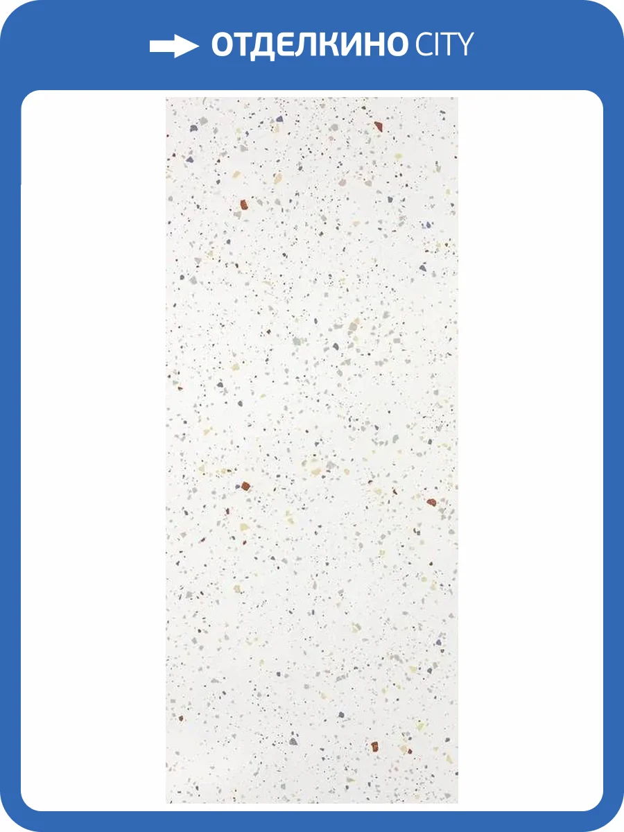 Керамическая плитка FAP Ceramiche Materia Brillante fTOM Gocce Bianco Ret 50x120 фото 21