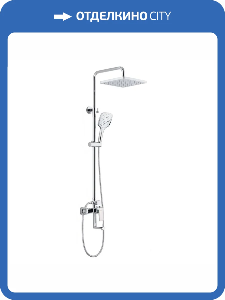 Душевая стойка ESKO Samara ST250SMR хром фото 3