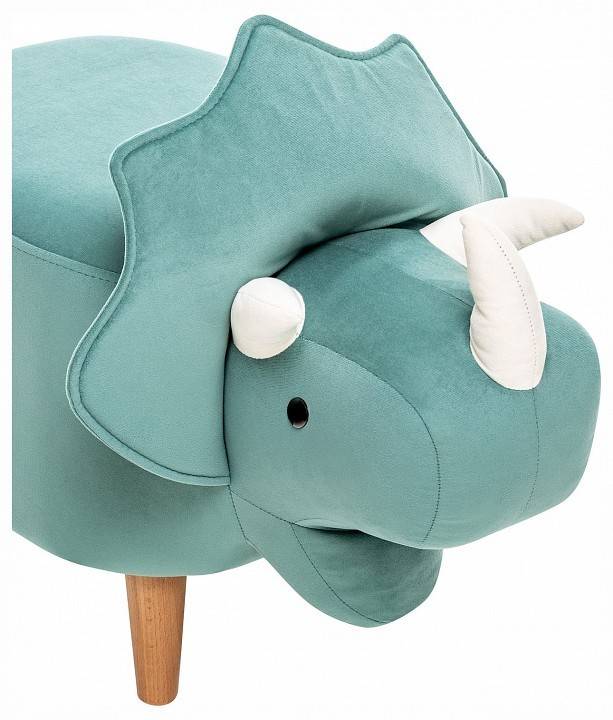 Пуф Leset Dino 2500000189968 Зеленый V43/Белый V01 фото 5