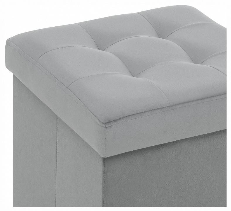 Пуф-сундук Leset Плуто 4687205418159 Серый Velutto 12 фото 7