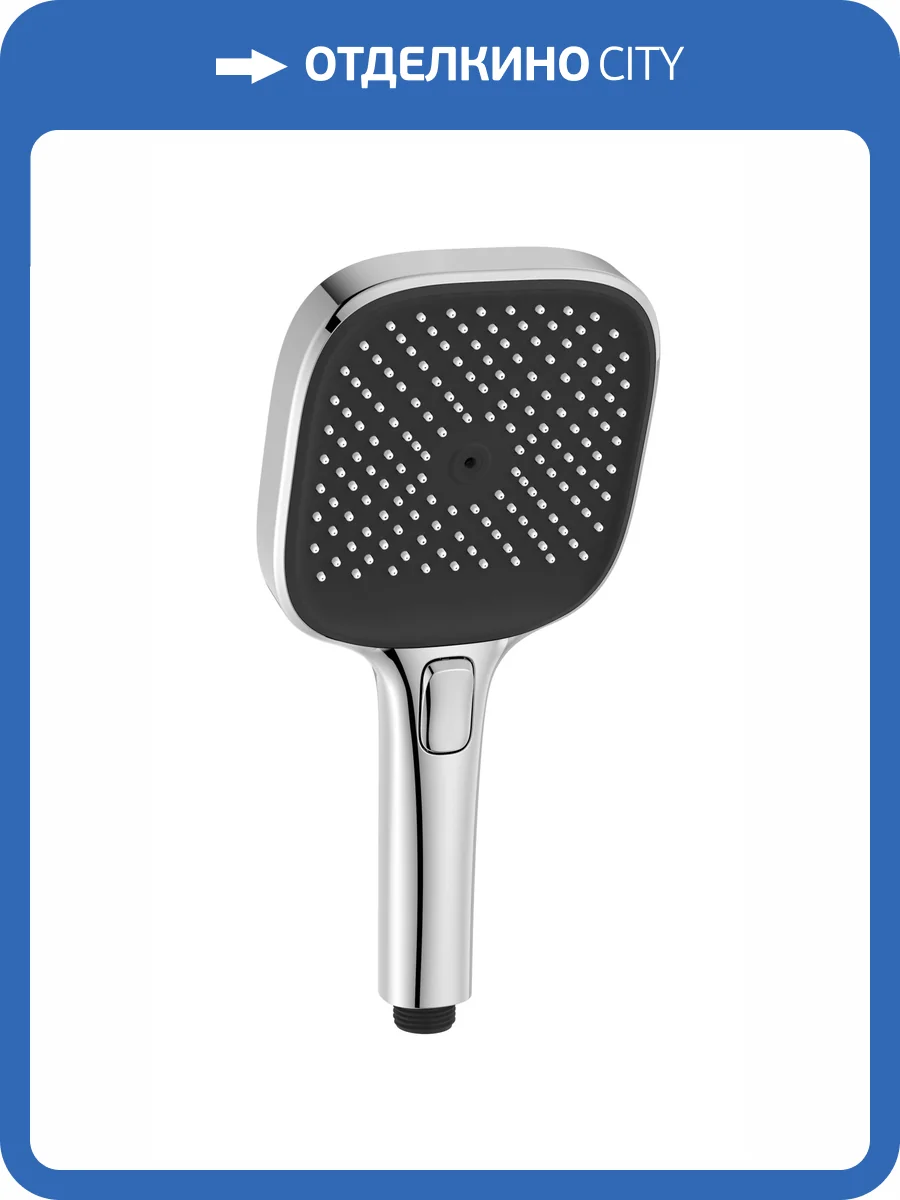 Лейка для душа Sancos Nok SC6002CH-B черная матовая фото 3