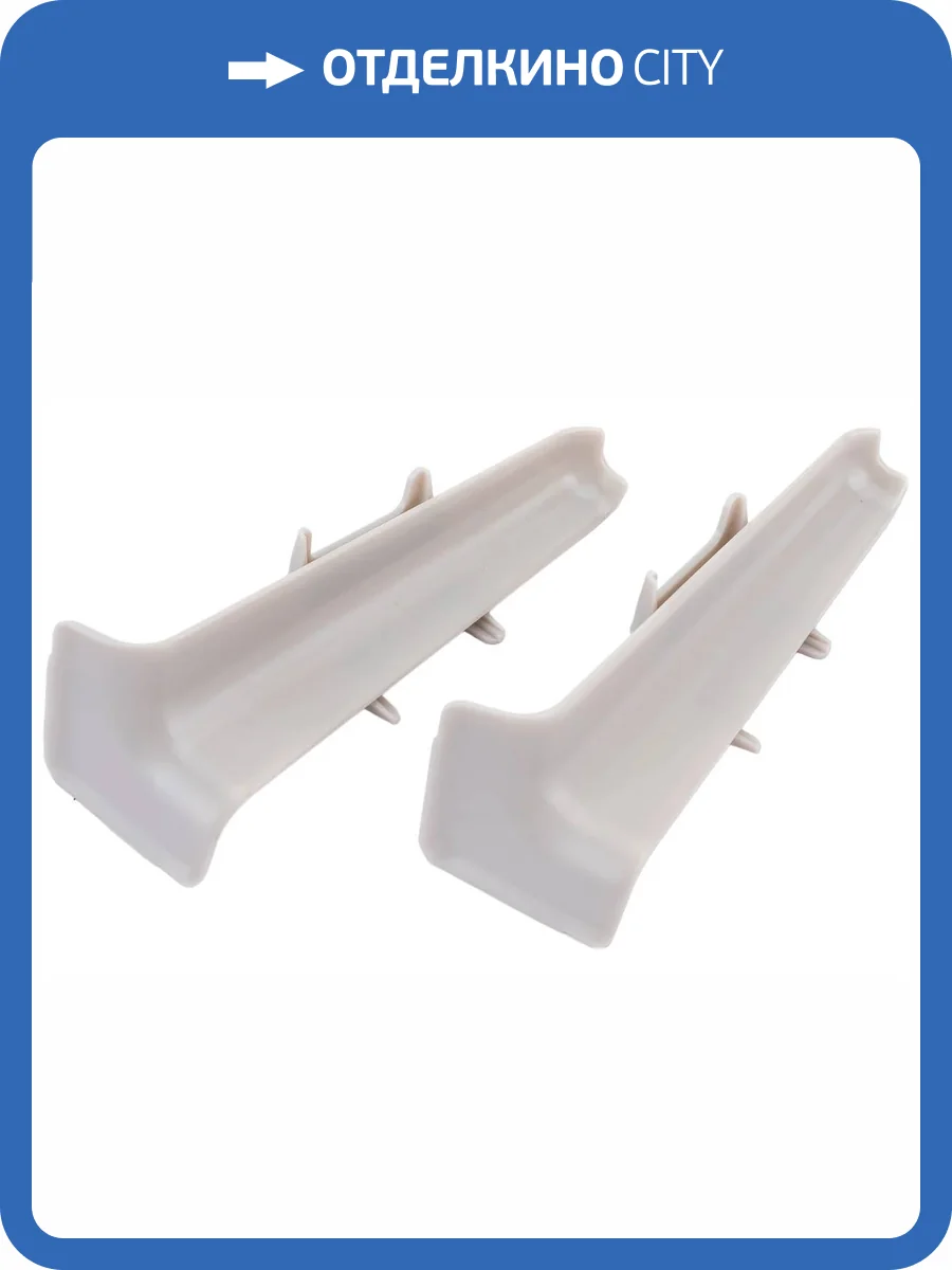 Внутренний угол Ideal Деконика Светло-Серый 55 мм фото 2