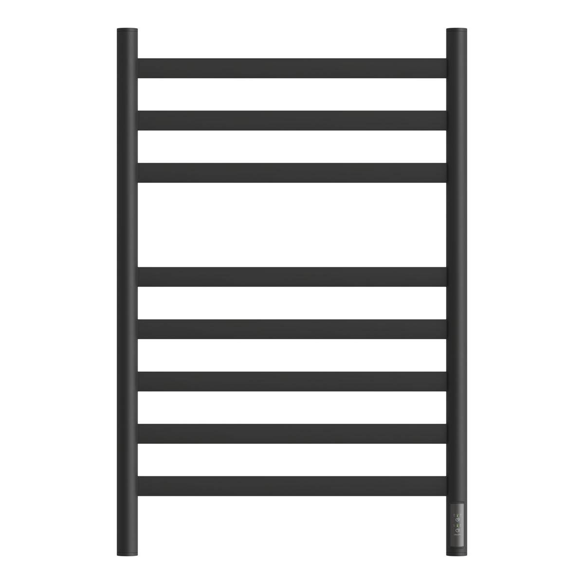 Полотенцесушитель электрический Apextermo Сфера SF00185BM черный матовый, 80x50