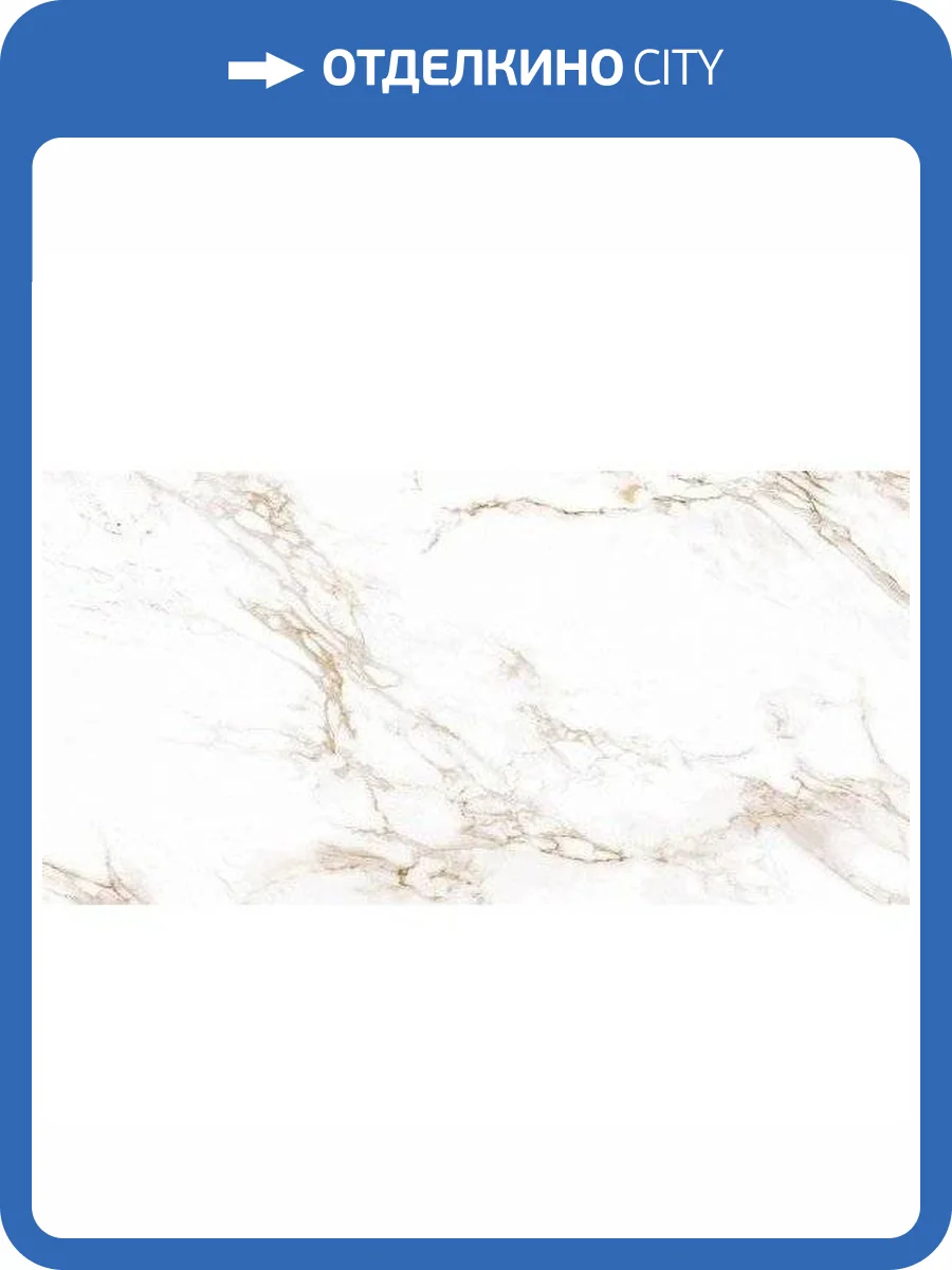 Керамогранит Emotion Ceramics Snow Gold Brillo Rect 60x120 фото 3