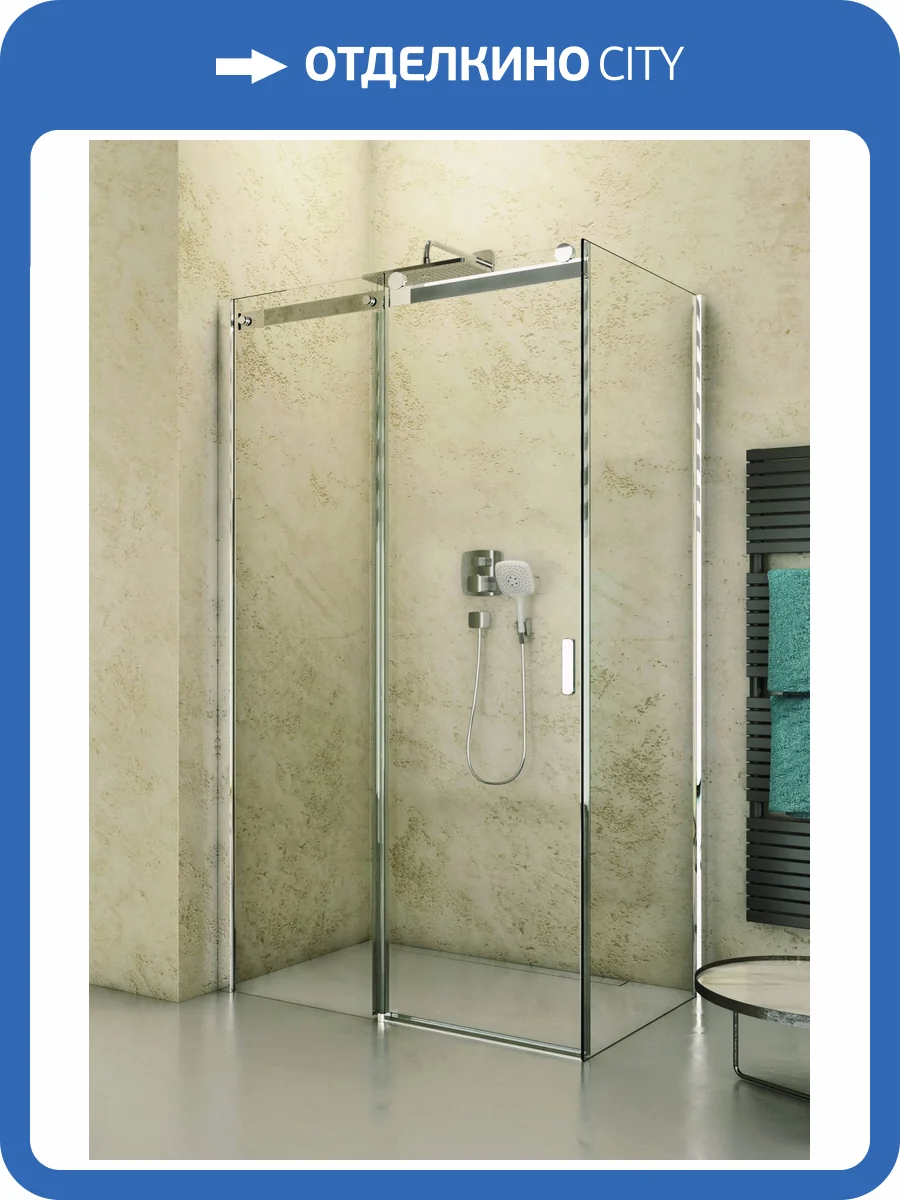 Душевой уголок Riho Baltic G002004120 B203 100x80x210 L/R Хром фото 3