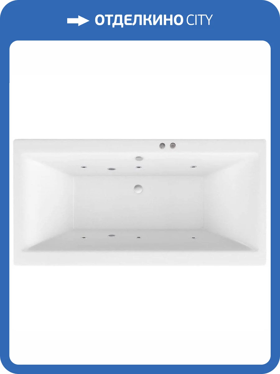 Акриловая ванна Excellent Pryzmat WAEX.PRY19.SOFT 190x90 фото 7