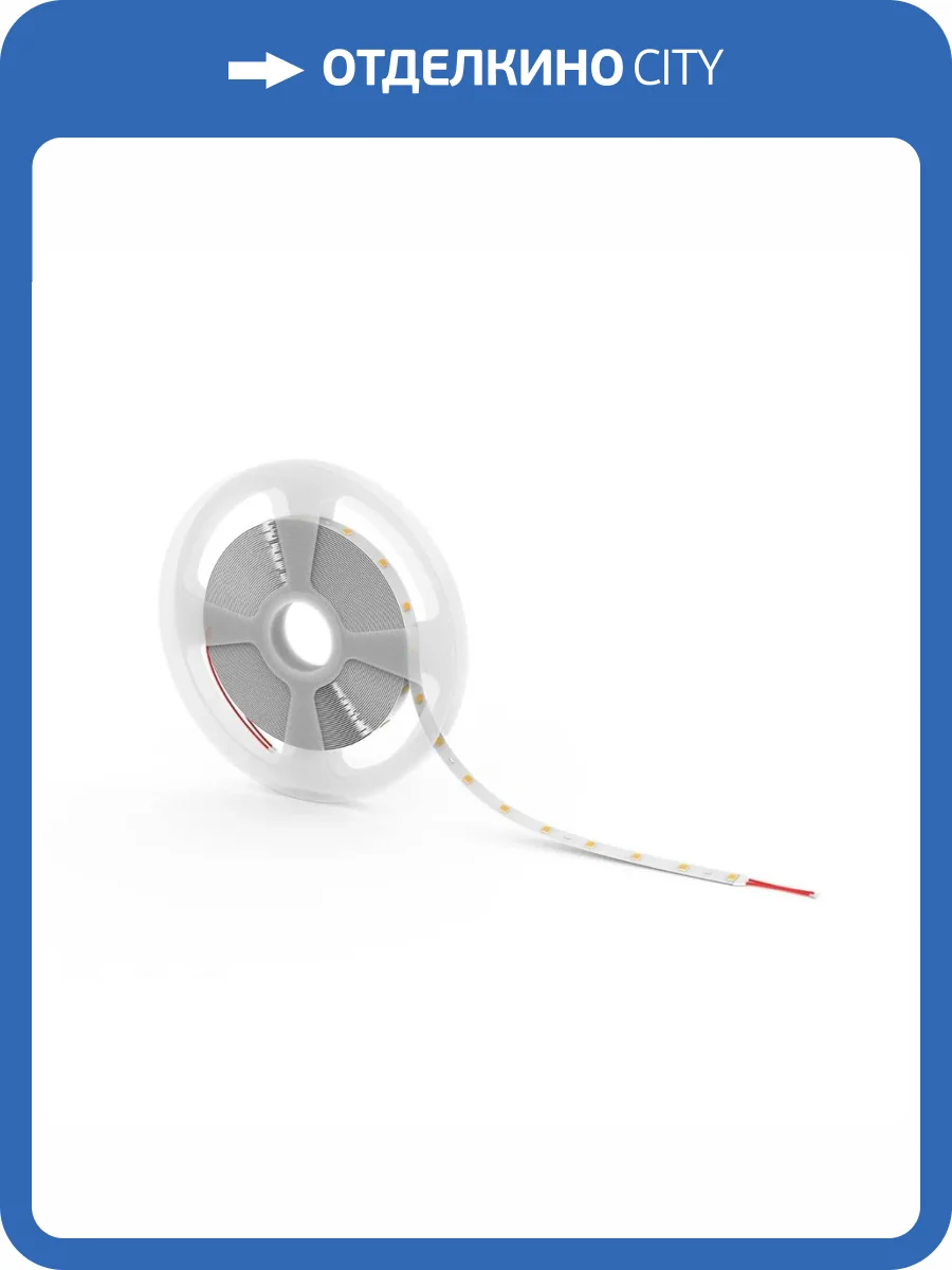 Светодиодная лента Gauss 4,8W/m 60LED/m 2835SMD теплый белый 3M BT002 фото 10