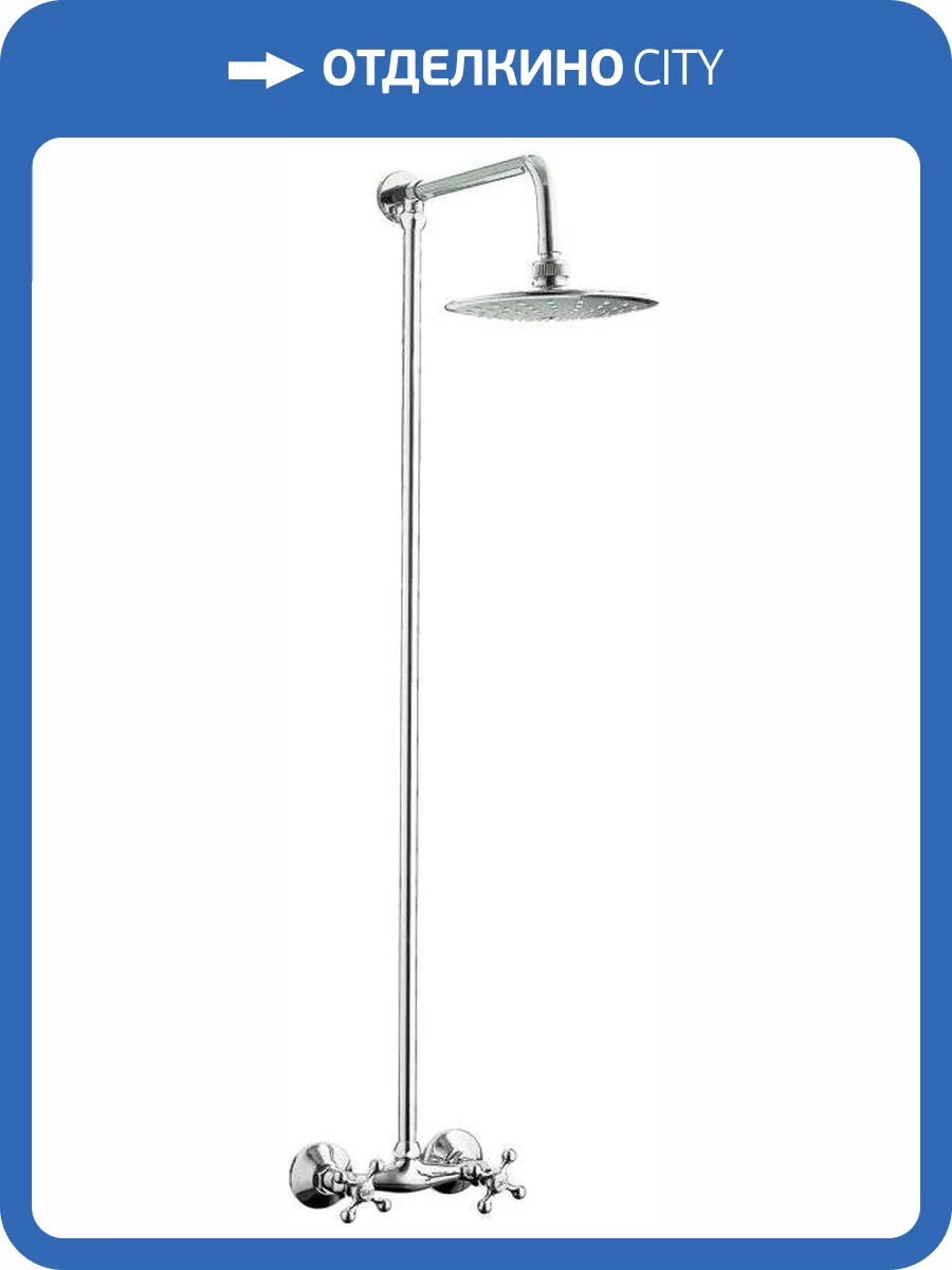 Душевая стойка Haiba HB2413 хром фото 3