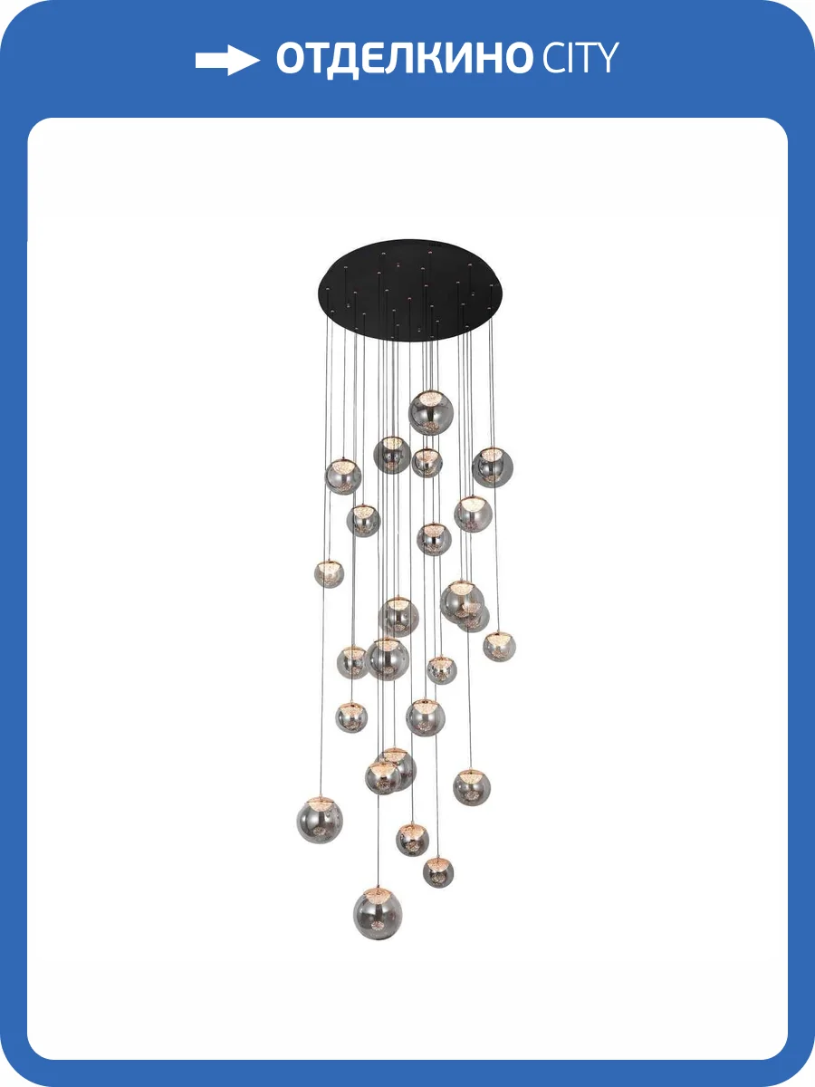 Подвесная люстра Modelux ML.2338.25 BK фото 3