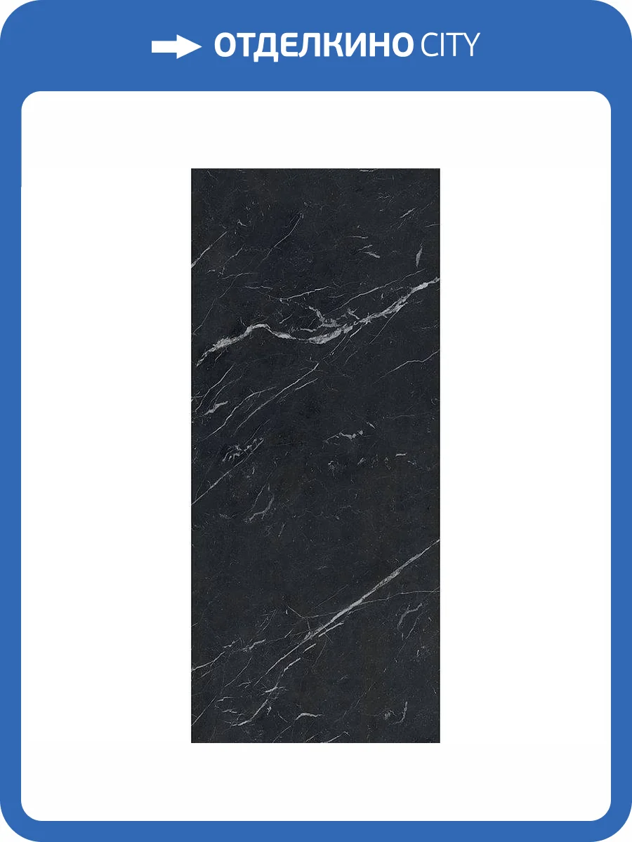 Керамогранит Caesar Anima Futura AGB7 Unique Black Luc 60x120 фото 2