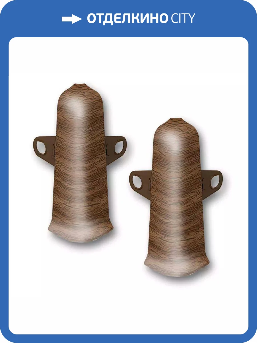 Наружный (внешний) угол Ideal Деконика D85 291 Орех фото 2