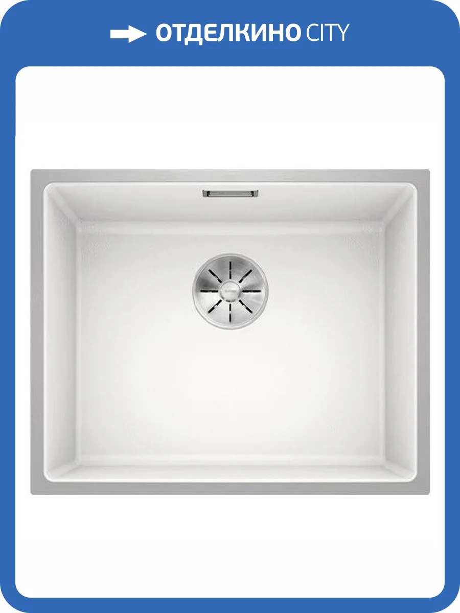 Мойка кухонная Blanco Subline 500-IF 524110 белый фото 5