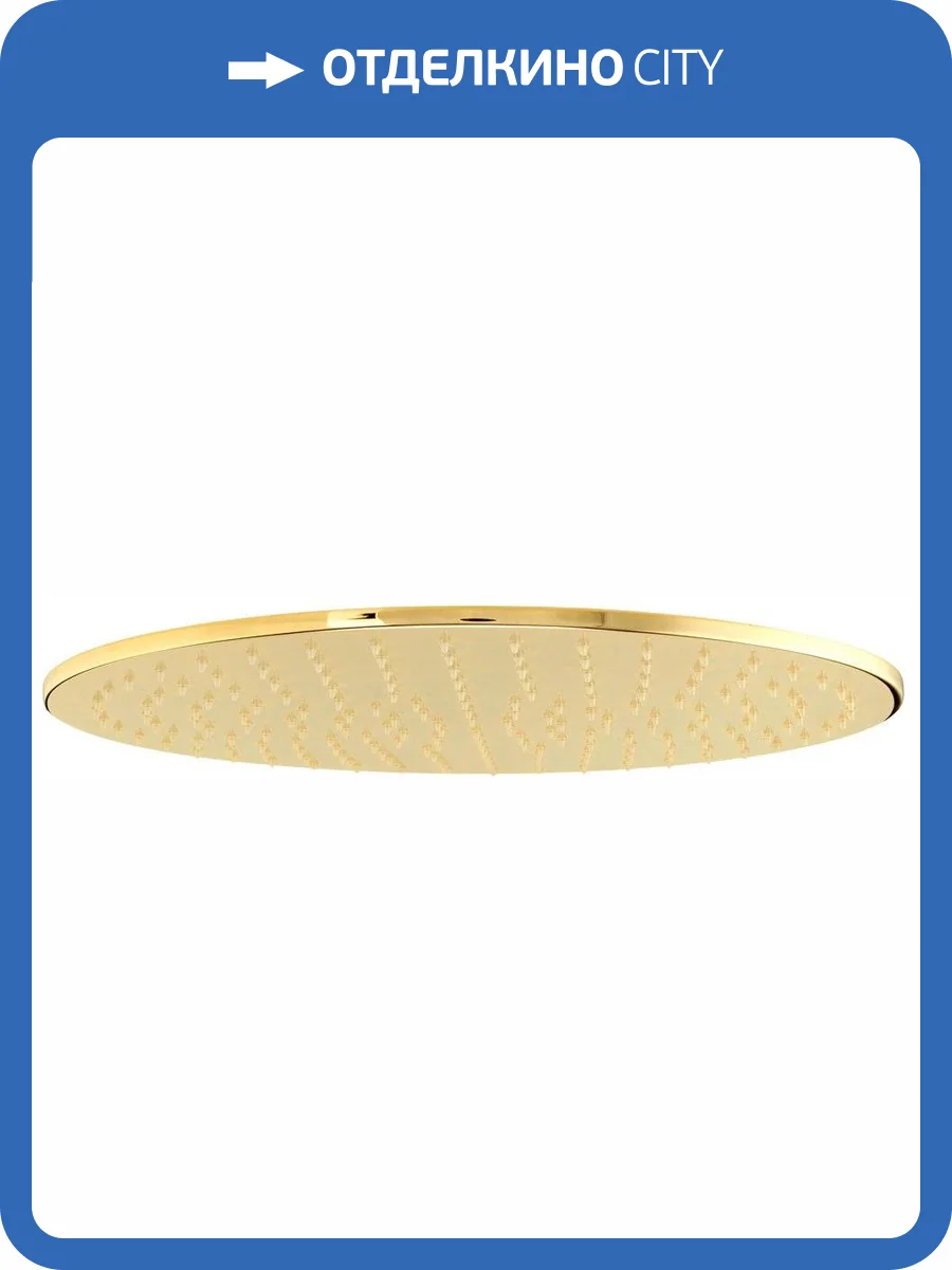 Верхний душ Migliore Latino 29682 антикальций, золотой фото 3