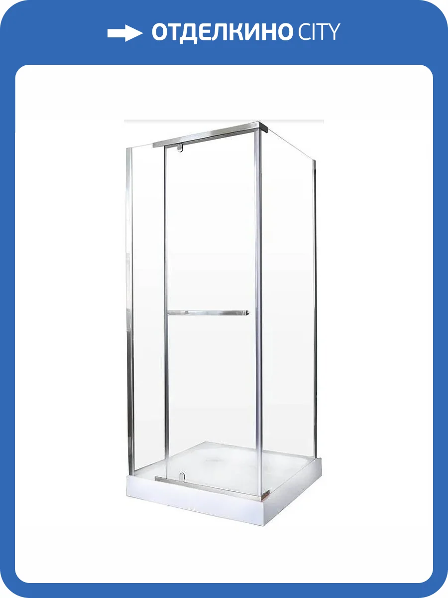 Душевой уголок Cerutti Spa GLORIA 120 стекло прозрачное фото 3