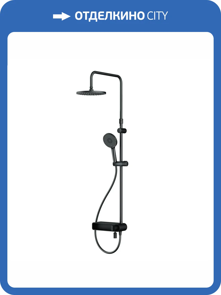 Душевая стойка Am.Pm X-Joy F0785A722 черная фото 10