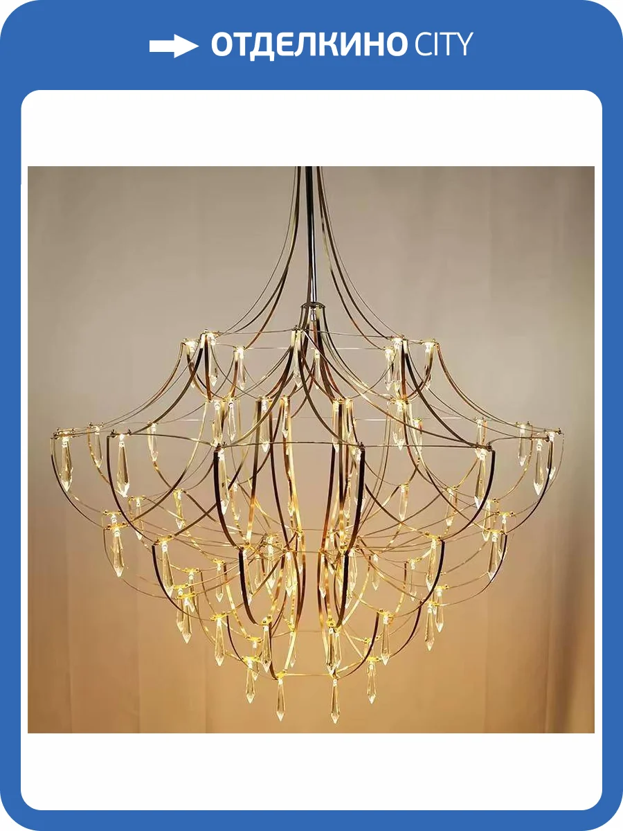 Люстра подвесная Alfa Light F3424-10 фото 2