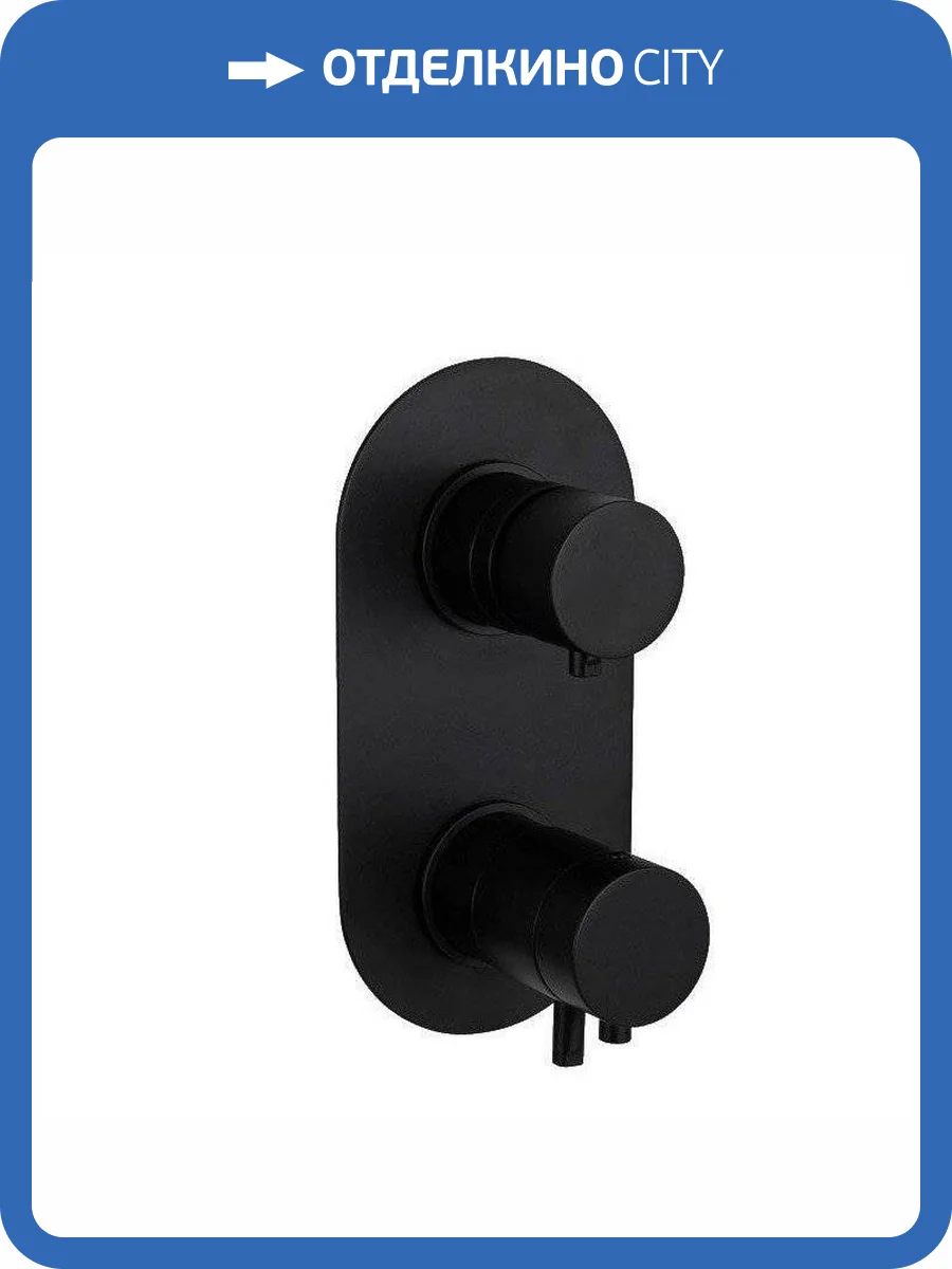 Смеситель для душа Remer Elegance NT93KBNO черный матовый фото 4