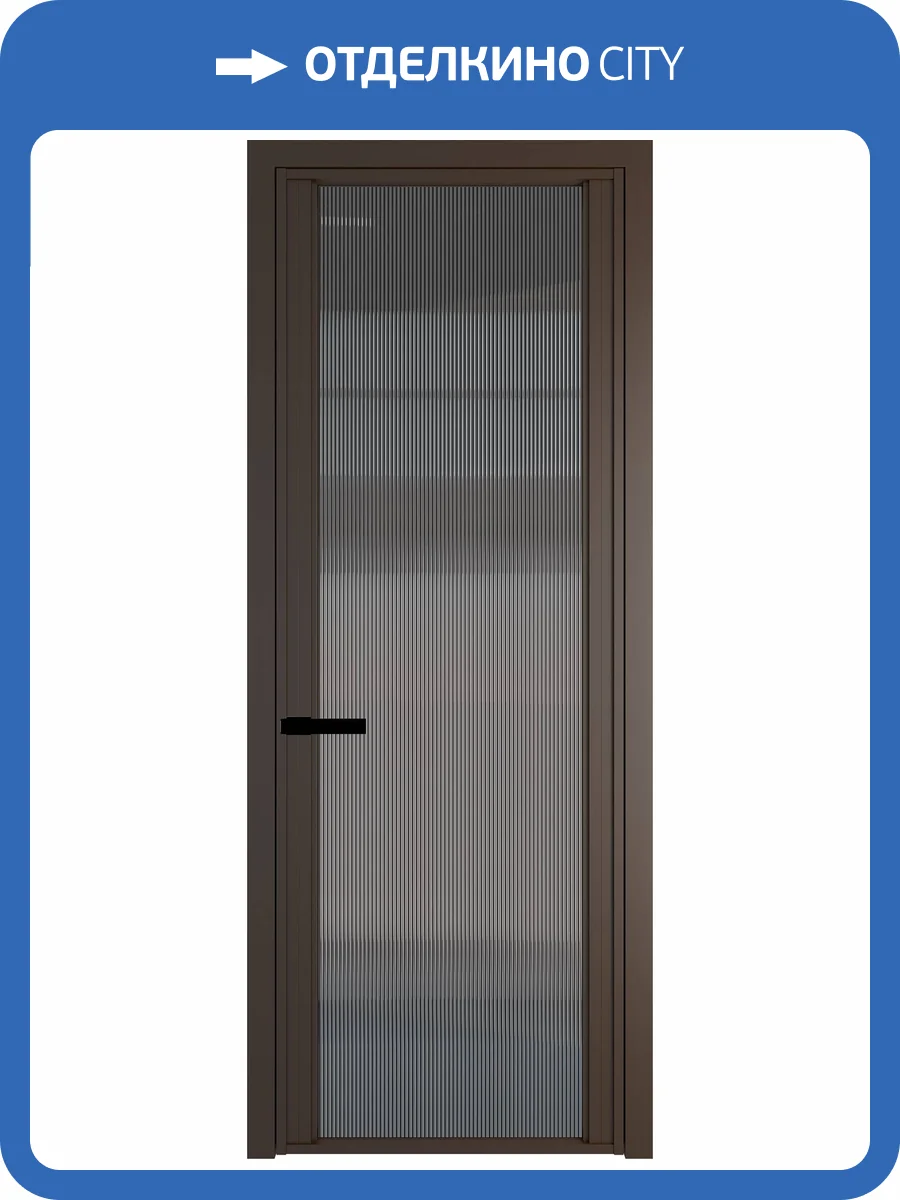 Межкомнатная дверь Profil Doors 2 AGP цвет профиля Деорэ, стекло безопасное 6 мм мору тонированное 600x2000 фото 2