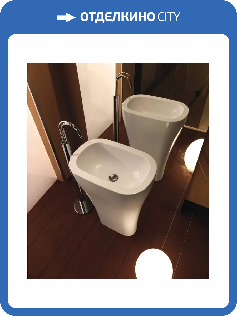 Раковина Kerasan Aquatech 374201 отдельностоящая, 60 см фото 4