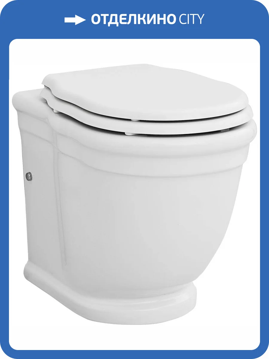 Чаша для унитаза приставного ArtCeram Hermitage HEV005 01 фото 6