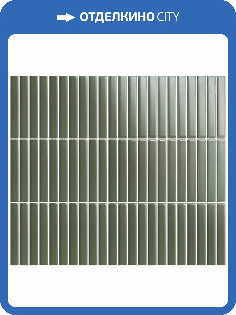 Мозаика NSmosaic Porcelain Series PP1292-03 керамика матовая (12x92) 308x282 фото 4