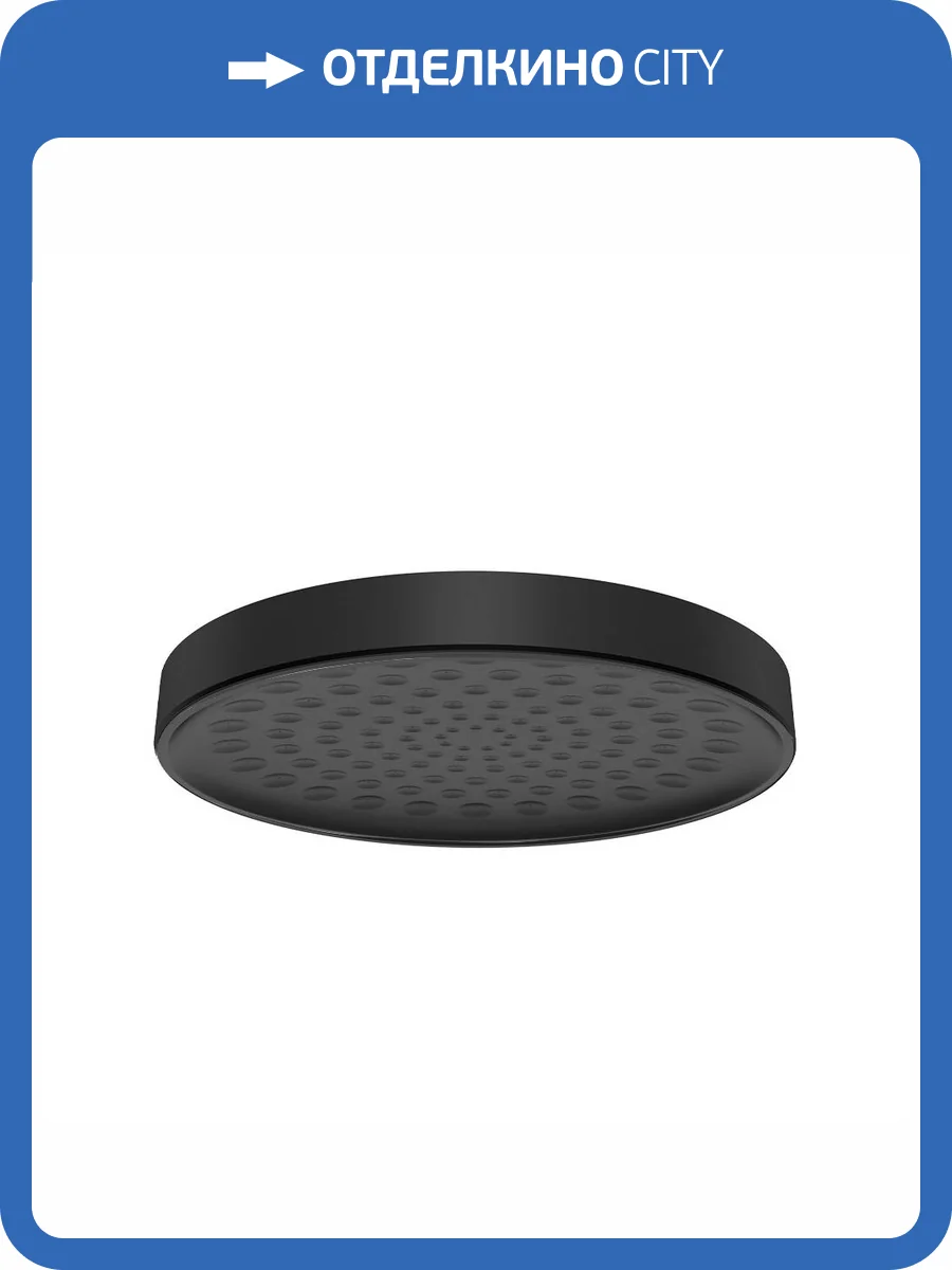 Верхний душ AQUAme AQM8601MB черный, диаметр 300 мм фото 4