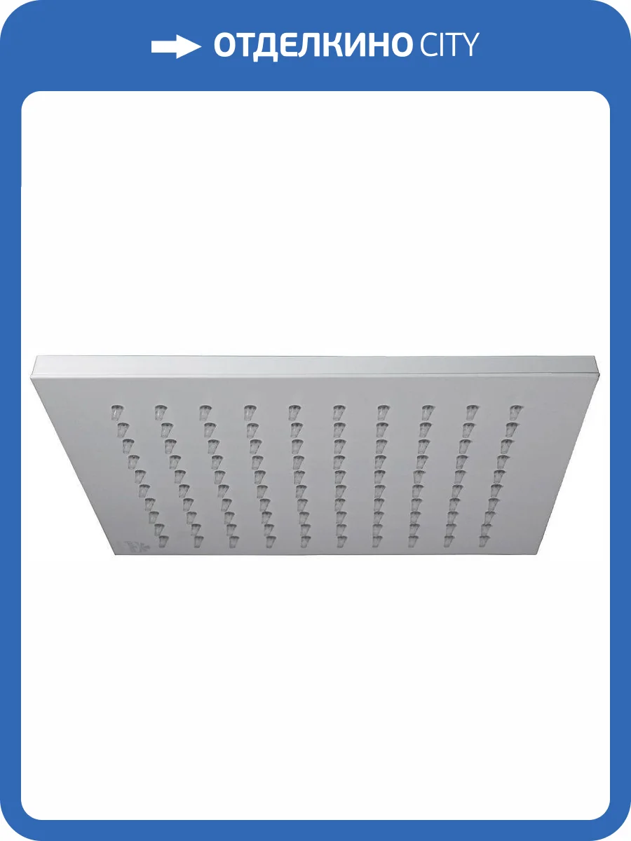 Верхний душ Paffoni Syncro ZSOF075BO + ZSOF063BO белый матовый фото 5